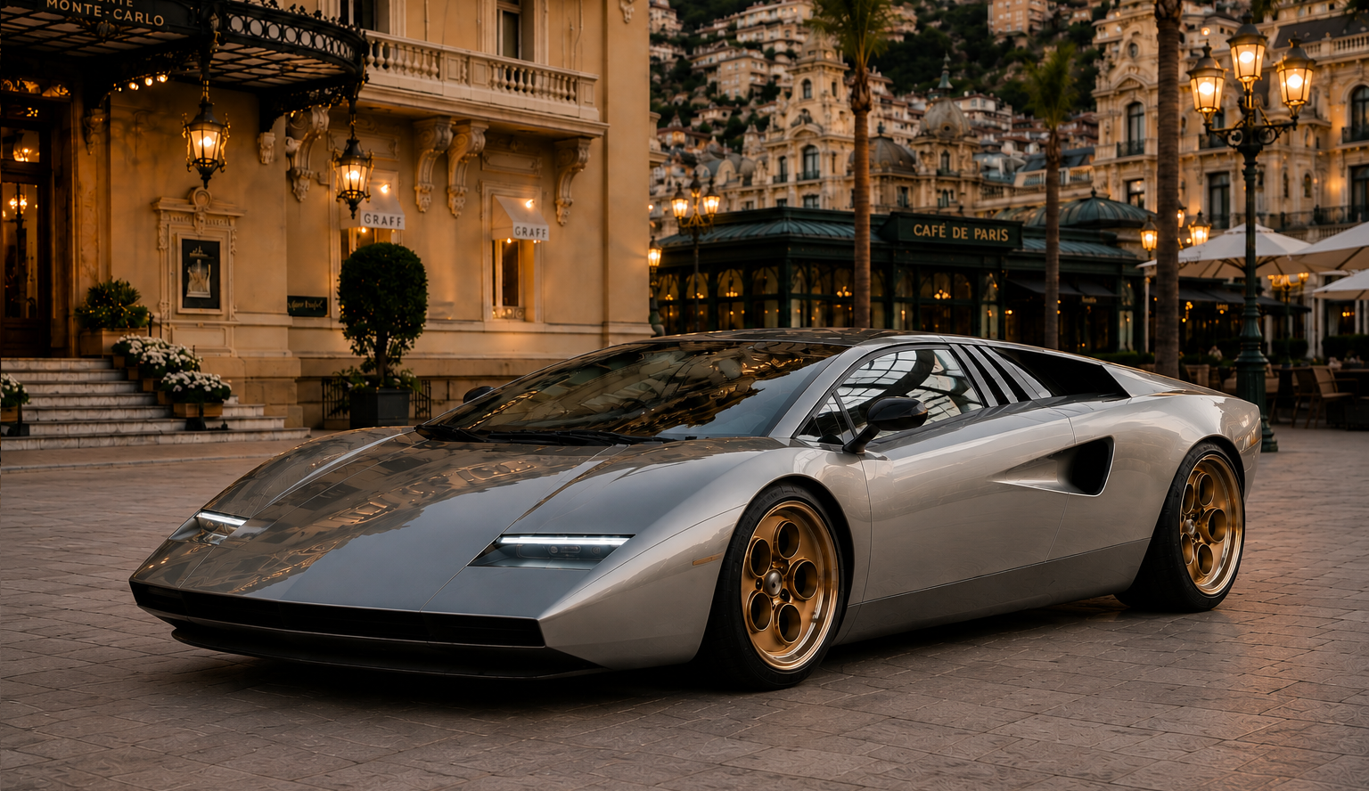 Pap Aeon parked in the city